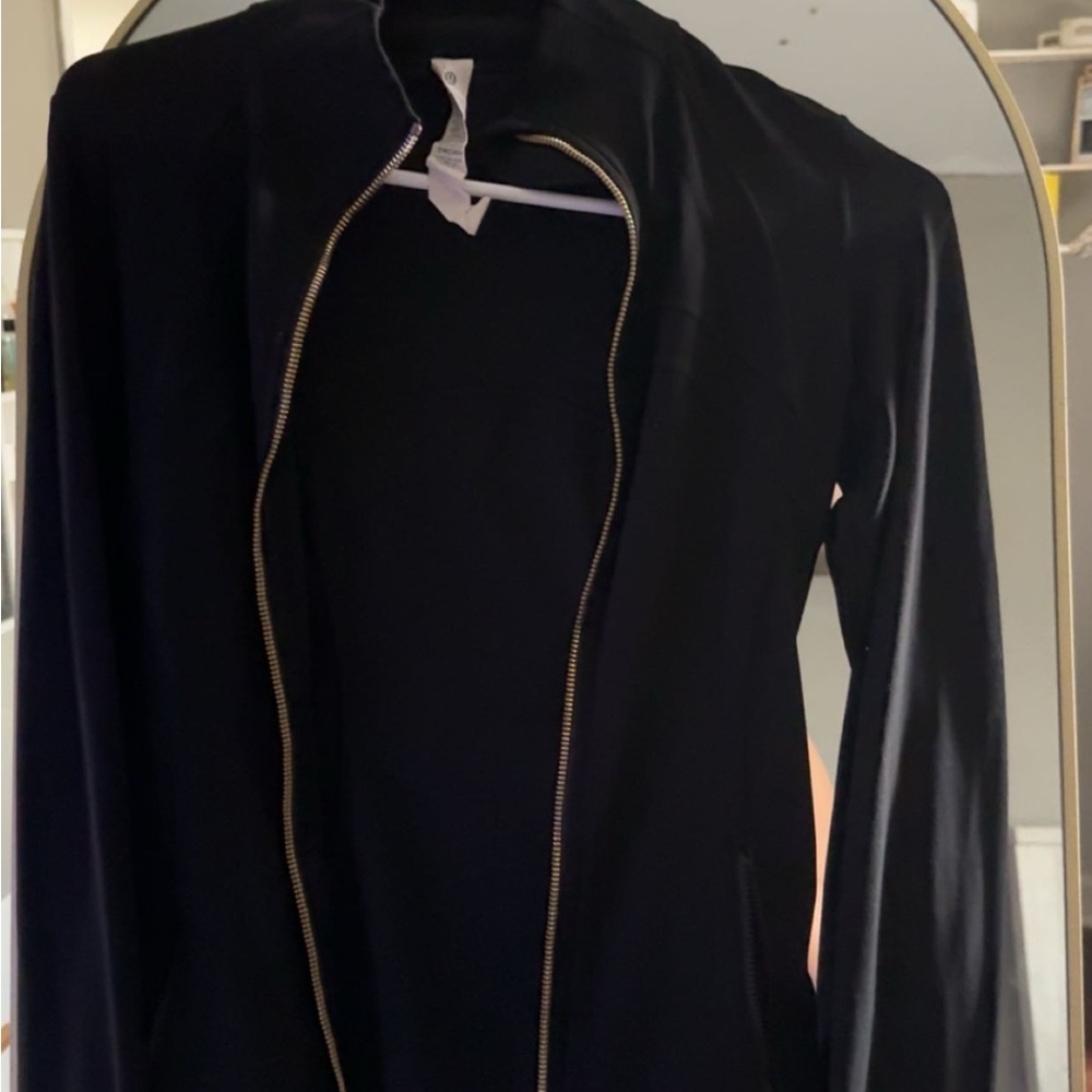 lululemon athletica Black Bomber Jacket